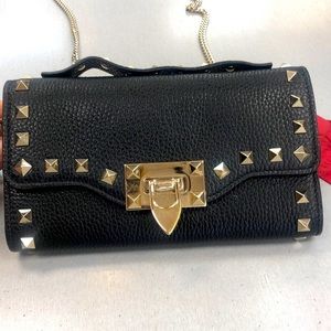 Valentino Garavani wallet on chain new with tags